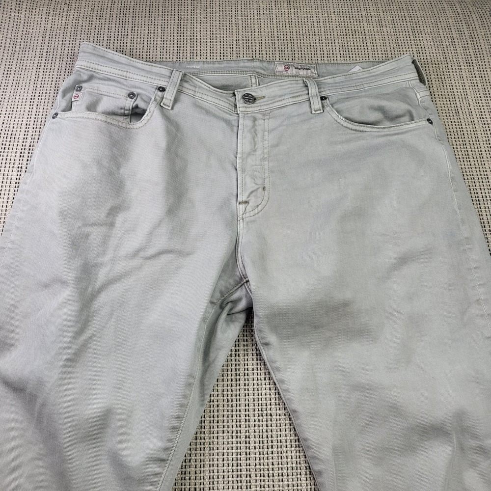 AG Adriano Goldschmied Jeans Mens 36 Gray Protege Classic Straight PM80812 Denim